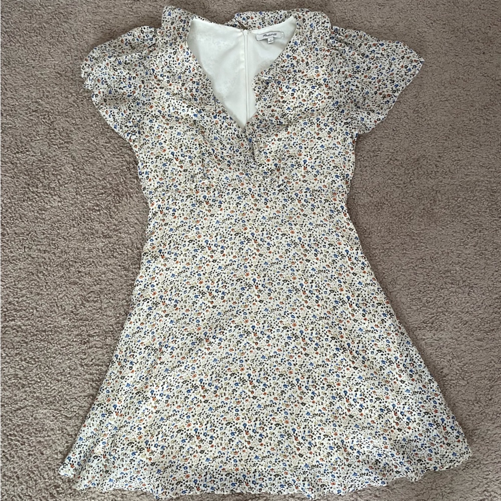 Madewell Floral Print Dress